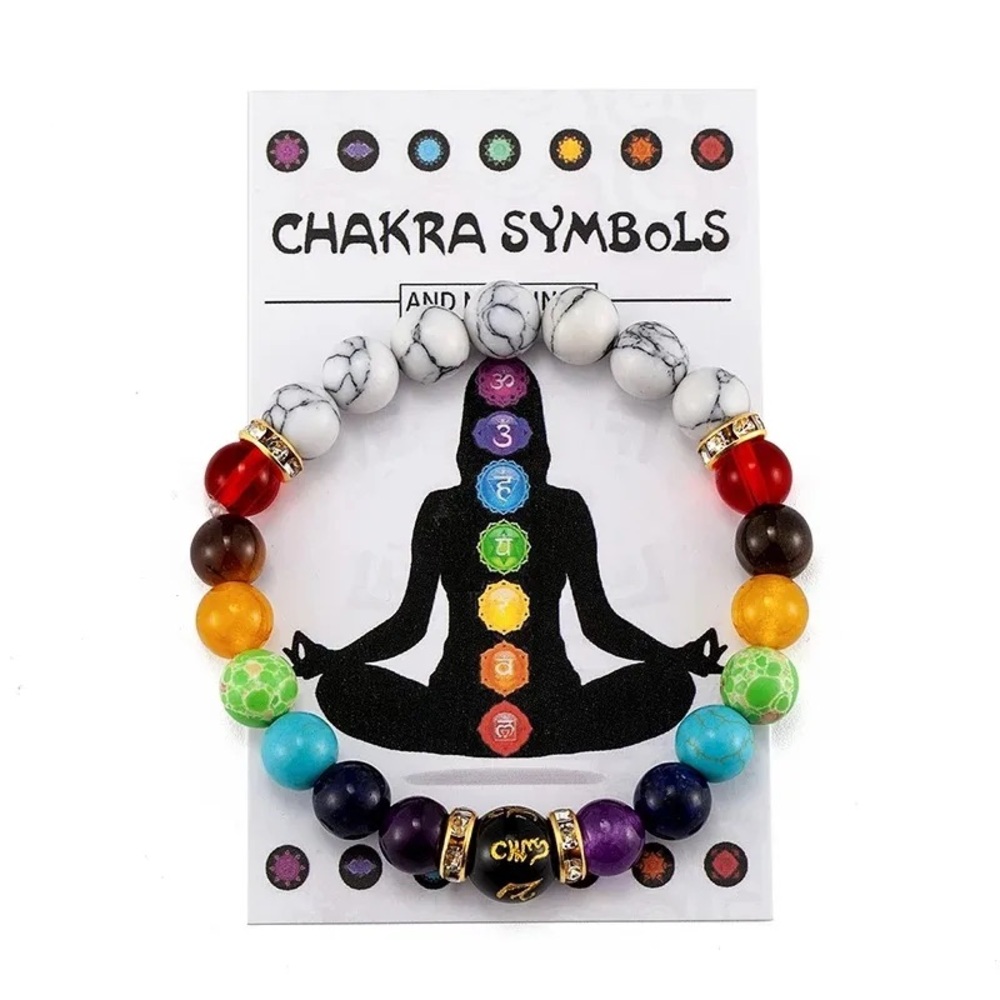 Chakra Harmony Multicolor Beaded Bracelet